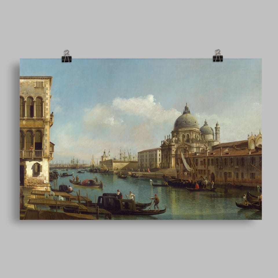 Art Print Open Edition, Artist Bernardo Bellotto, Artwork 